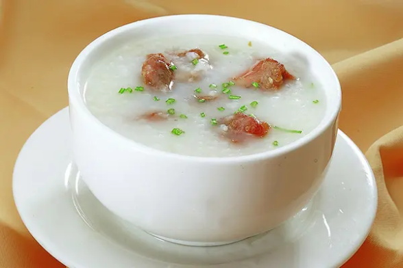 枣芡扁豆羊骨粥