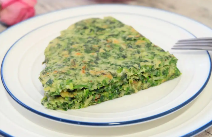 枸杞芝麻荠菜饼