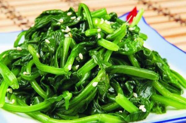 凉拌菠菜