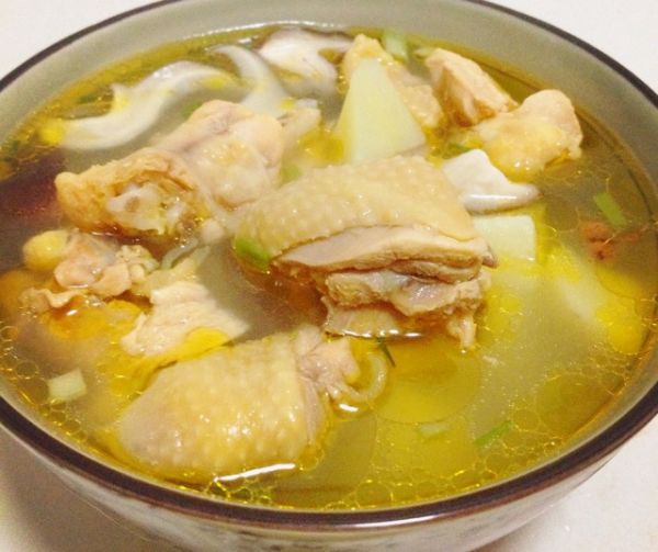 麻鸡敛汗汤